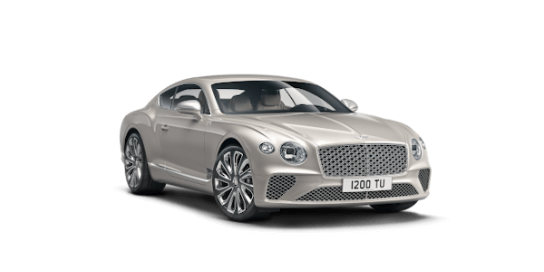 Continental-GT-Mulliner-front-three-quarters-in-White-Sand-paint